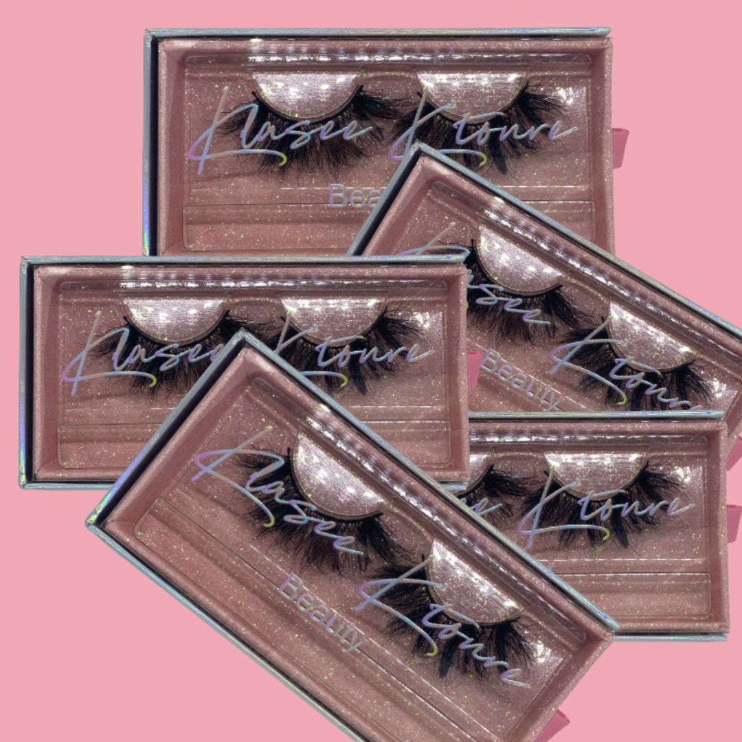 Jazzie-Russian Volume Faux Mink Strip Lashes 25mm