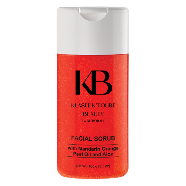 Facial Scrub w/ Mandarin Orange Peel Oil