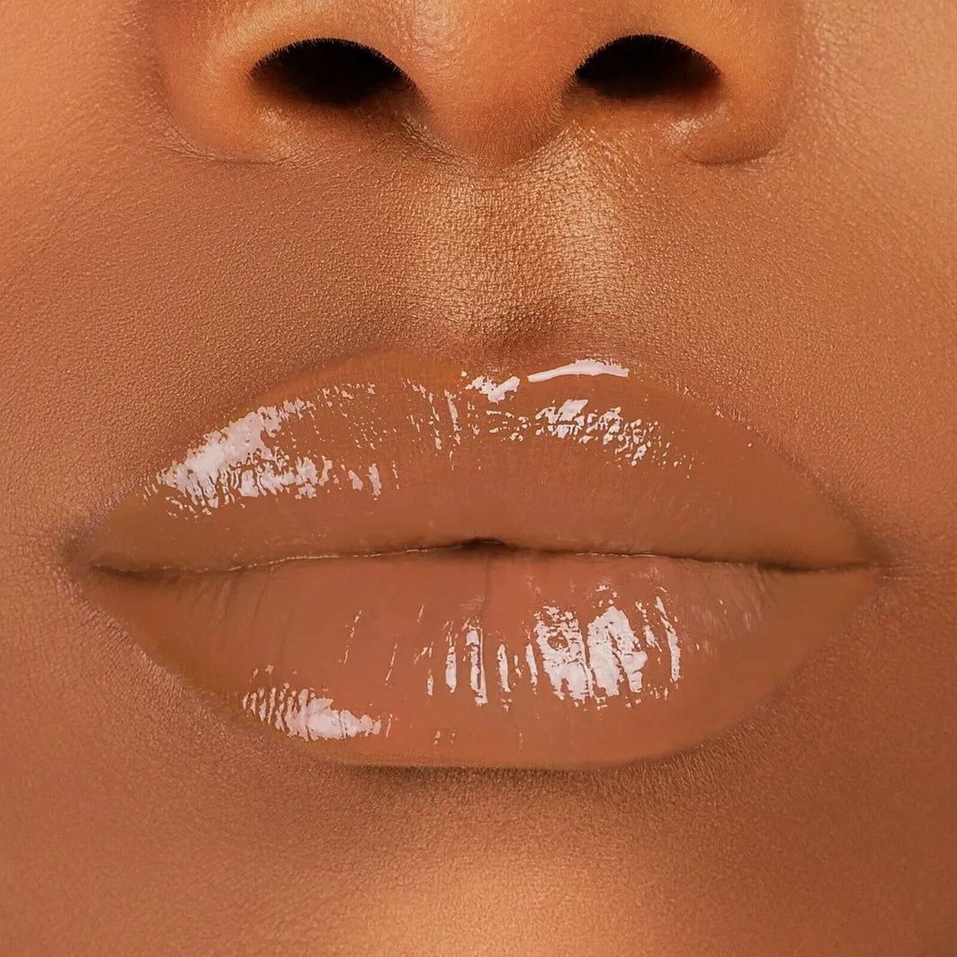 The Best Lip Gloss Plumper - Nearly Nude Glossy Lipgloss for charm looks