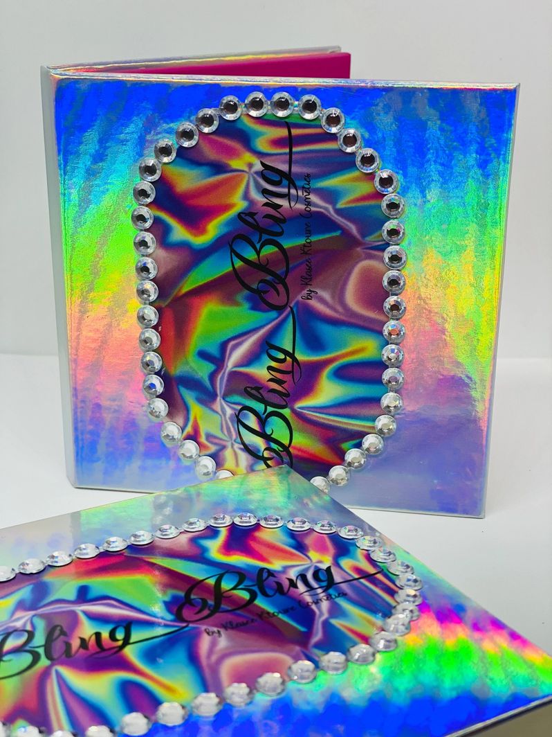 NEON COLOR MATTE EYESHADOW PALETTE "BLING BLING "