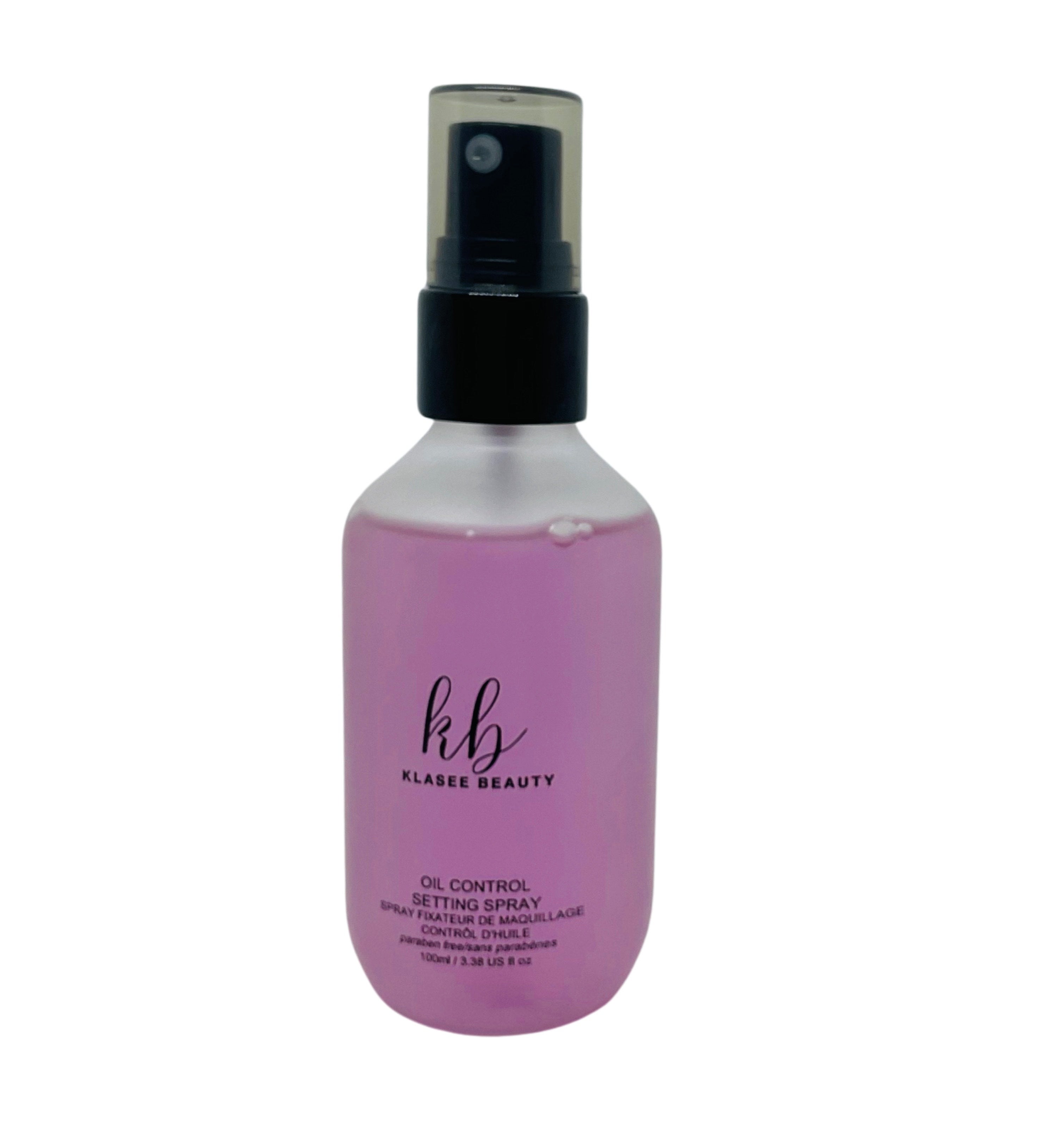 Oil Control Setting Spray Smudge-Proof & Transfer-Resistant Makeup, 24 HR Wear, Oil-free, Natural Finish, Vegan