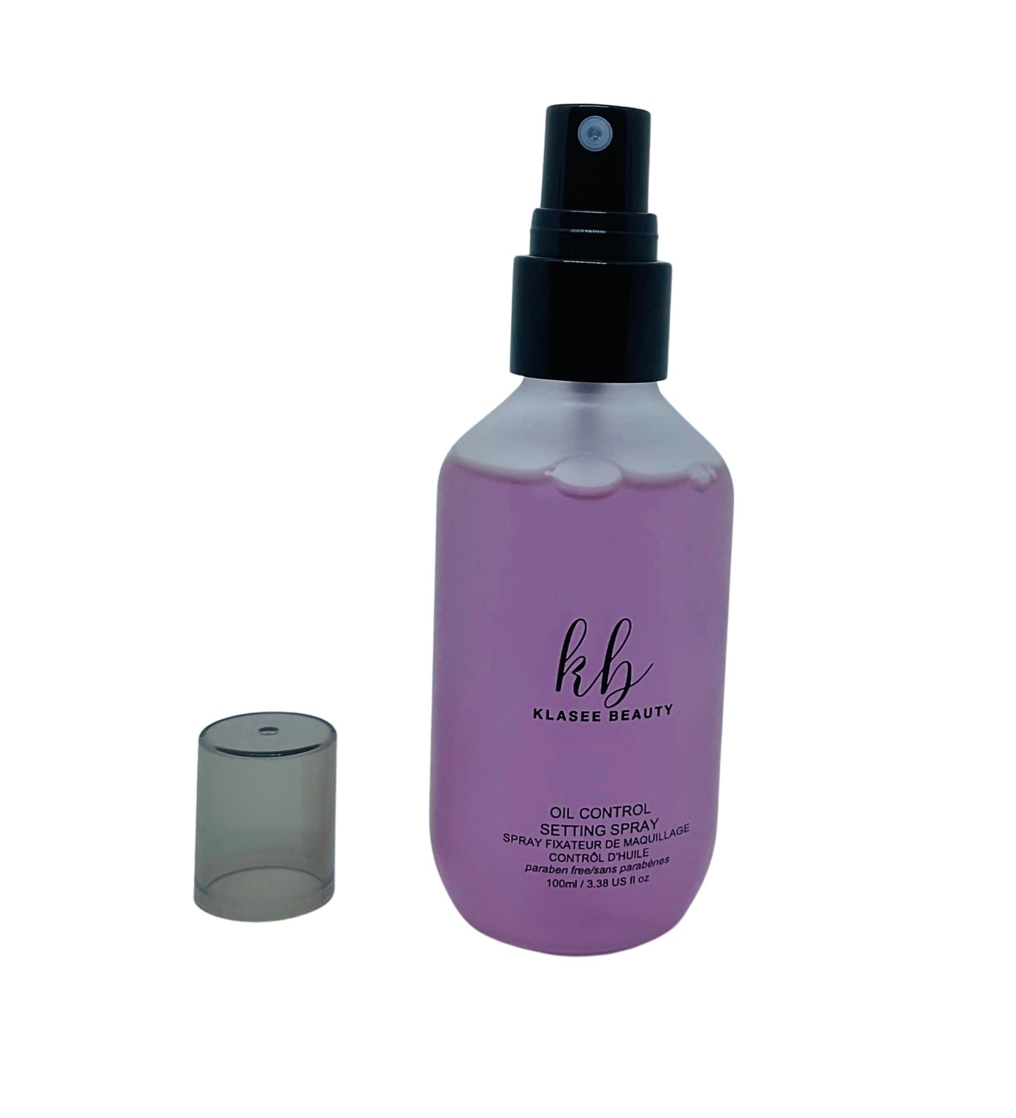 Oil Control Setting Spray Smudge-Proof & Transfer-Resistant Makeup, 24 HR Wear, Oil-free, Natural Finish, Vegan