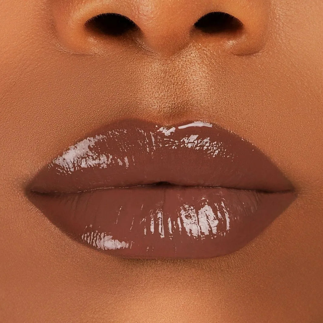 The Best Lip Gloss Plumper - Nearly Nude Glossy Lipgloss for charm looks