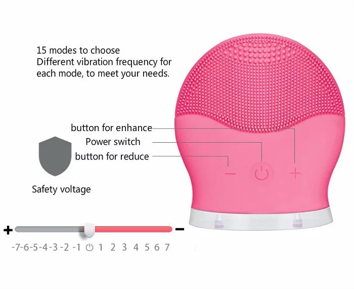 Electric Facial Cleansing Brush