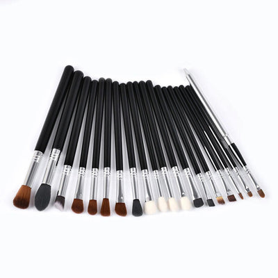 19 PCS PROFESSIONAL BRUSH SET W/ BLACK BAG